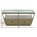 Magnussen Hardison T5631-43 Rectangular Cocktail Table with Casters IMAGE 3