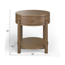 Magnussen Hadleigh T5558-05 Round End Table IMAGE 2