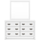 Signature Design by Ashley Binterglen 6-Drawer Dresser with Mirror B427-31/B427-36 IMAGE 3