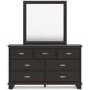 Signature Design by Ashley Covetown 7-Drawer Dresser with Mirror B441-31/B441-36 IMAGE 3