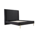 Mazin Furniture Estelle Queen Upholstered Platform Bed 5900DGQ IMAGE 5