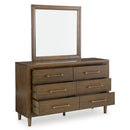 Signature Design by Ashley Lyncott 6-Drawer Dresser with Mirror B615-31/B615-36 IMAGE 2