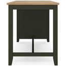 Signature Design by Ashley Gesthaven Counter Height Dining Table with Trestle Base D401-13 IMAGE 4