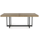 Signature Design by Ashley Tomtyn Dining Table with Trestle Base D622-35 IMAGE 4