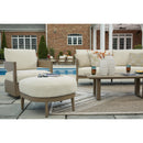 Signature Design by Ashley Serene Bay P671-814 Ottoman with Cushion IMAGE 7