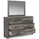 Signature Design by Ashley Graystorm 6-Drawer Dresser with Mirror PCB2405-31/PCB2405-36 IMAGE 2