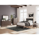 Signature Design by Ashley Pamytta PCB2614B10 Full Upholstered Panel Platform Bed IMAGE 6