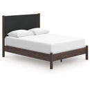 Signature Design by Ashley Pamytta PCB2614B12 Queen Upholstered Panel Platform Bed IMAGE 1