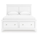 Signature Design by Ashley Fortman B680B20 Queen Panel Storage Bed IMAGE 3