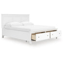 Signature Design by Ashley Fortman B680B22 King Panel Storage Bed IMAGE 2