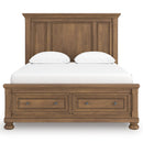 Signature Design by Ashley Feddinger PCB779B11 Queen Panel Storage Bed IMAGE 3