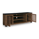 Signature Design by Ashley Kallari W737-78 XL TV Stand with Fireplace Option IMAGE 2