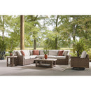 Signature Design by Ashley Dolan Creek PCP610P2 4 pc Outdoor Sectional IMAGE 4