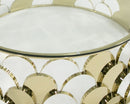 Javier Gold Round Coffee Table