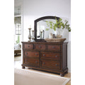  Millennium Porter Dresser Mirror B697-36 IMAGE 4