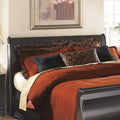  Signature Design by Ashley Huey Vineyard B128-77 Queen Sleigh Headboard IMAGE 1