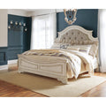  Signature Design by Ashley Realyn B743 7 pc Queen Upholstered Panel Bedroom Set IMAGE 2