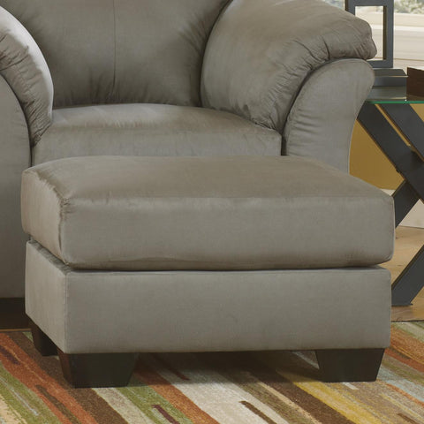 Signature Design by Ashley Darcy Fabric Ottoman 7500514 IMAGE 1
