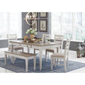  Signature Design by Ashley Skempton D394D5 6 pc Dining Set IMAGE 1