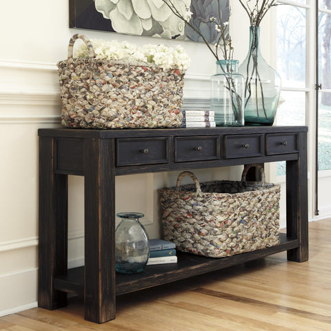  Signature Design by Ashley Gavelston Sofa Table T732-4 IMAGE 2