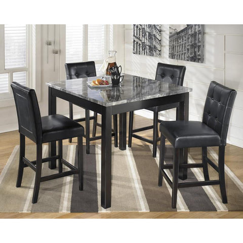  Signature Design by Ashley Maysville 5 pc Counter Height Dinette D154-223 IMAGE 1