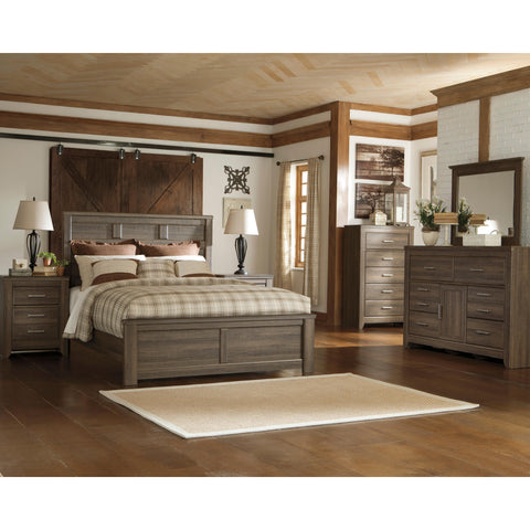  Signature Design by Ashley Juararo B251 7 pc Queen Panel Bedroom Set IMAGE 1