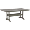  Signature Design by Ashley Visola P802P3 7 pc Outdoor Dining Set IMAGE 2