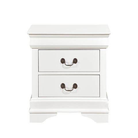  Mazin Furniture Mayville 2-Drawer Nightstand 2147W-4 IMAGE 1