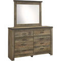  Signature Design by Ashley Trinell B446-26 Bedroom Mirror IMAGE 2