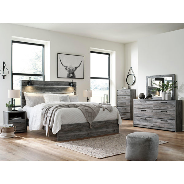 Signature Design by Ashley Baystorm B221B77 7 pc King Panel Bedroom Set IMAGE 1
