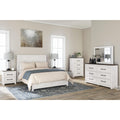  Signature Design by Ashley Gerridan B1190 6 pc Queen Panel Bedroom Set IMAGE 1