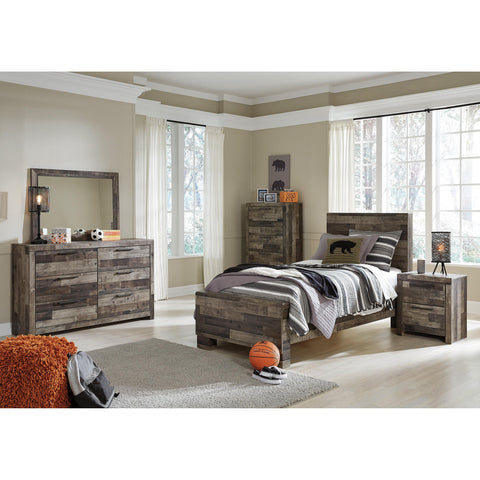  Benchcraft Derekson B200 6 pc Twin Panel Bedroom Set IMAGE 1