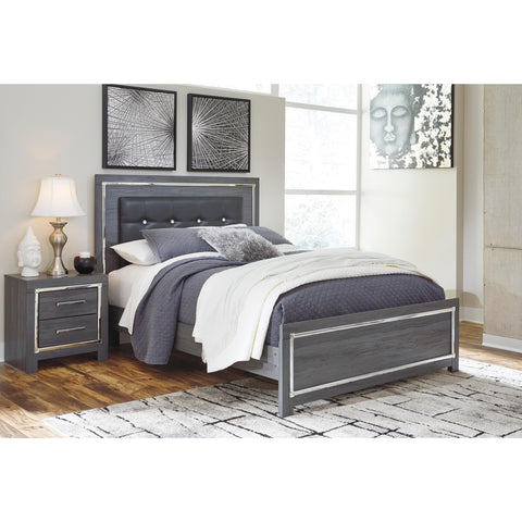  Signature Design by Ashley Lodanna B214 6 pc Queen Panel Bedroom Set IMAGE 2
