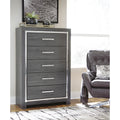  Signature Design by Ashley Lodanna B214 6 pc King Panel Bedroom Set IMAGE 4
