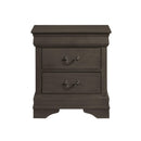 Mazin Furniture Mayville 2-Drawer Nightstand 2147SG-4 IMAGE 1