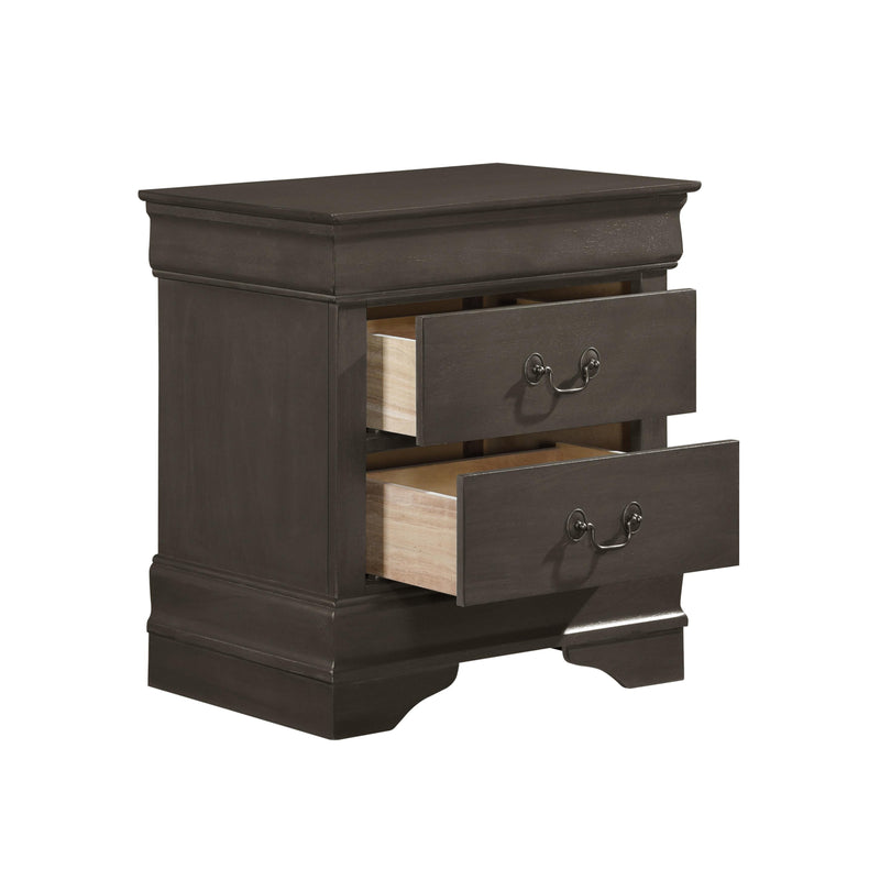 Mazin Furniture Mayville 2-Drawer Nightstand 2147SG-4 IMAGE 4