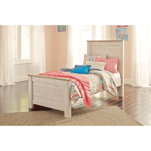 Signature Design by Ashley Willowton B267 4 pc Twin Panel Bedroom Set IMAGE 2