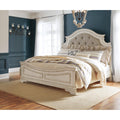  Signature Design by Ashley Realyn B743B61 8 pc Queen Upholstered Panel Bedroom Set IMAGE 2