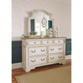  Signature Design by Ashley Realyn B743B61 8 pc Queen Upholstered Panel Bedroom Set IMAGE 3