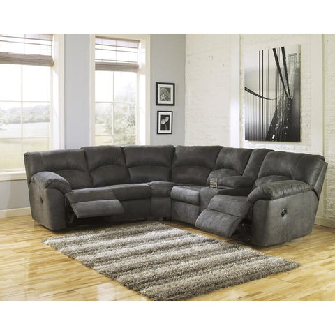  Signature Design by Ashley Tambo 2780149 RAF Reclining Loveseat with Console IMAGE 3