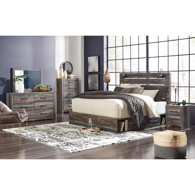  Signature Design by Ashley Drystan B211B66 8 pc King Panel Storage Bedroom Set IMAGE 1