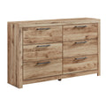  Signature Design by Ashley Hyanna B1050B18 5 pc King Platform Storage Bedroom Set IMAGE 3