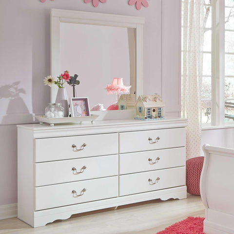  Signature Design by Ashley Anarasia B129B7 5 pc Full Sleigh Bedroom Set IMAGE 3