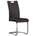  Mazin Furniture Betmar 5178GYS Side Chair, Dark Gray IMAGE 3