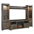  Signature Design by Ashley Trinell W446W2 4 pc Entertainment Center IMAGE 2