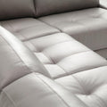  Palliser Seattle Leather 2 pc Sectional 77625-12/77625-35-COLORADO-DARKGREY IMAGE 2