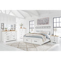  Benchcraft Ashbryn B844 8 pc Queen Panel Storage Bedroom Set IMAGE 1