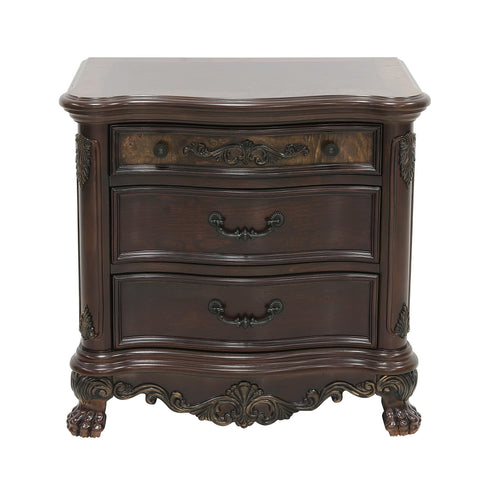  Mazin Furniture Deryn Park 3-Drawer Nightstand 2243-4 IMAGE 1