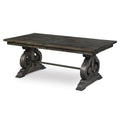  Magnussen Bellamy Dining Table with Trestle Base D2491-20B/D2491-20T IMAGE 1