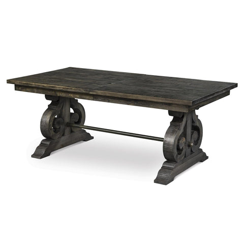  Magnussen Bellamy Dining Table with Trestle Base D2491-20B/D2491-20T IMAGE 1